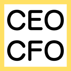 CEO 、CFO、企業